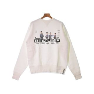 ヒューマンメイド(HUMAN MADE)のHUMAN MADE ヒューマンメイド スウェット L 白 【古着】【中古】(スウェット)