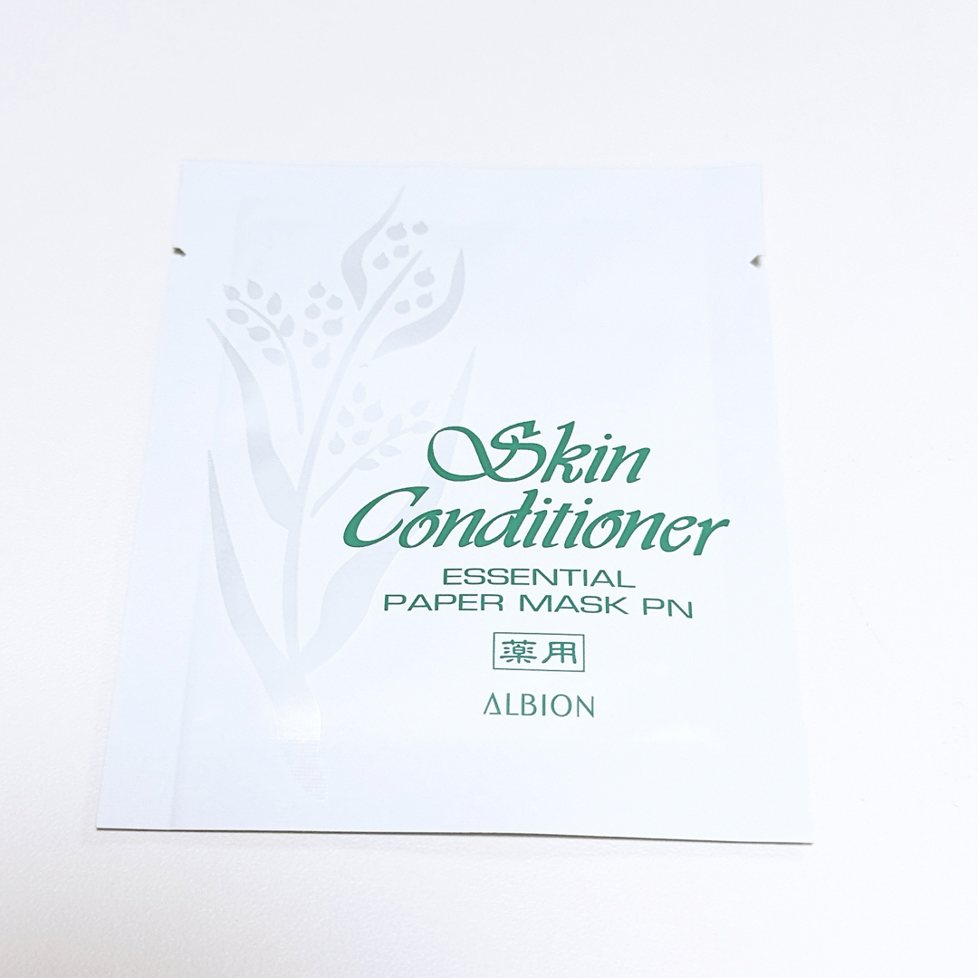 ALBION(アルビオン)のアルビオン 薬用スキンコンディショナー エッセンシャルペーパーマスク PN コスメ/美容のキット/セット(サンプル/トライアルキット)の商品写真