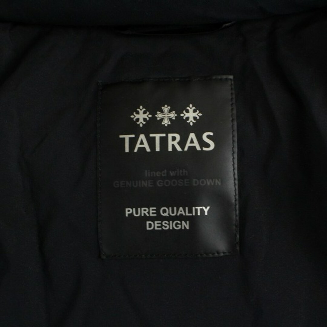 TATRAS(タトラス)のTATRAS 16AW BORBORE ボルボレ ダウンジャケット 1 S 黒 メンズのジャケット/アウター(ダウンジャケット)の商品写真