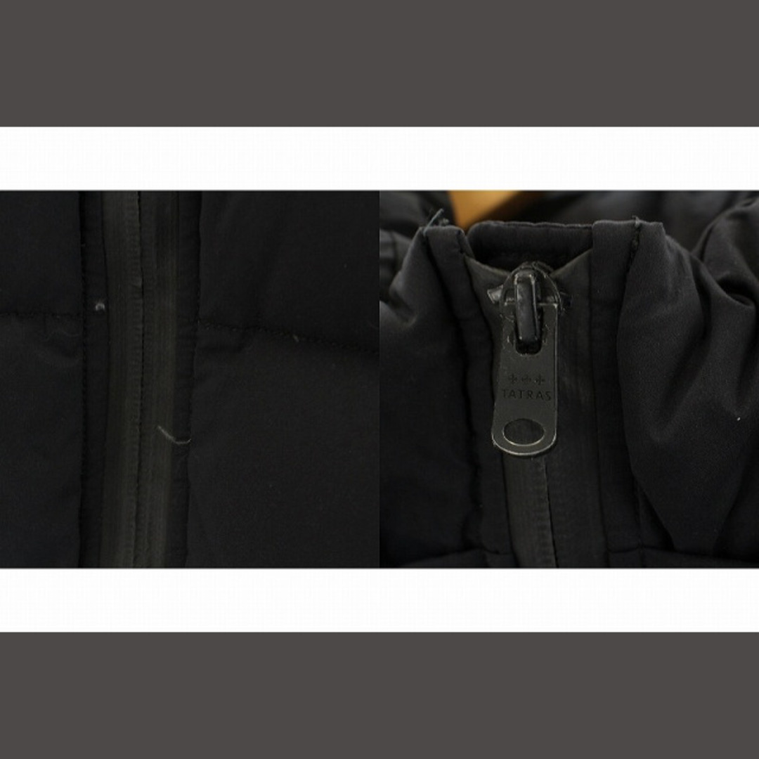 TATRAS(タトラス)のTATRAS 16AW BORBORE ボルボレ ダウンジャケット 1 S 黒 メンズのジャケット/アウター(ダウンジャケット)の商品写真