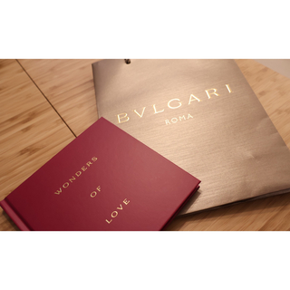 ブルガリ(BVLGARI)の【BVLGARI】カタログ 紙袋付き(ショップ袋)