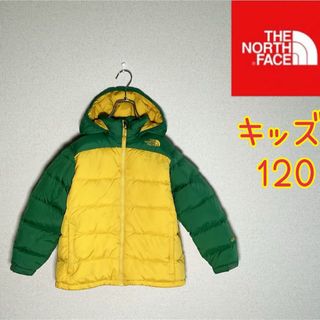 ノースフェイス(THE NORTH FACE) ダウンジャケット（イエロー/黄色系 