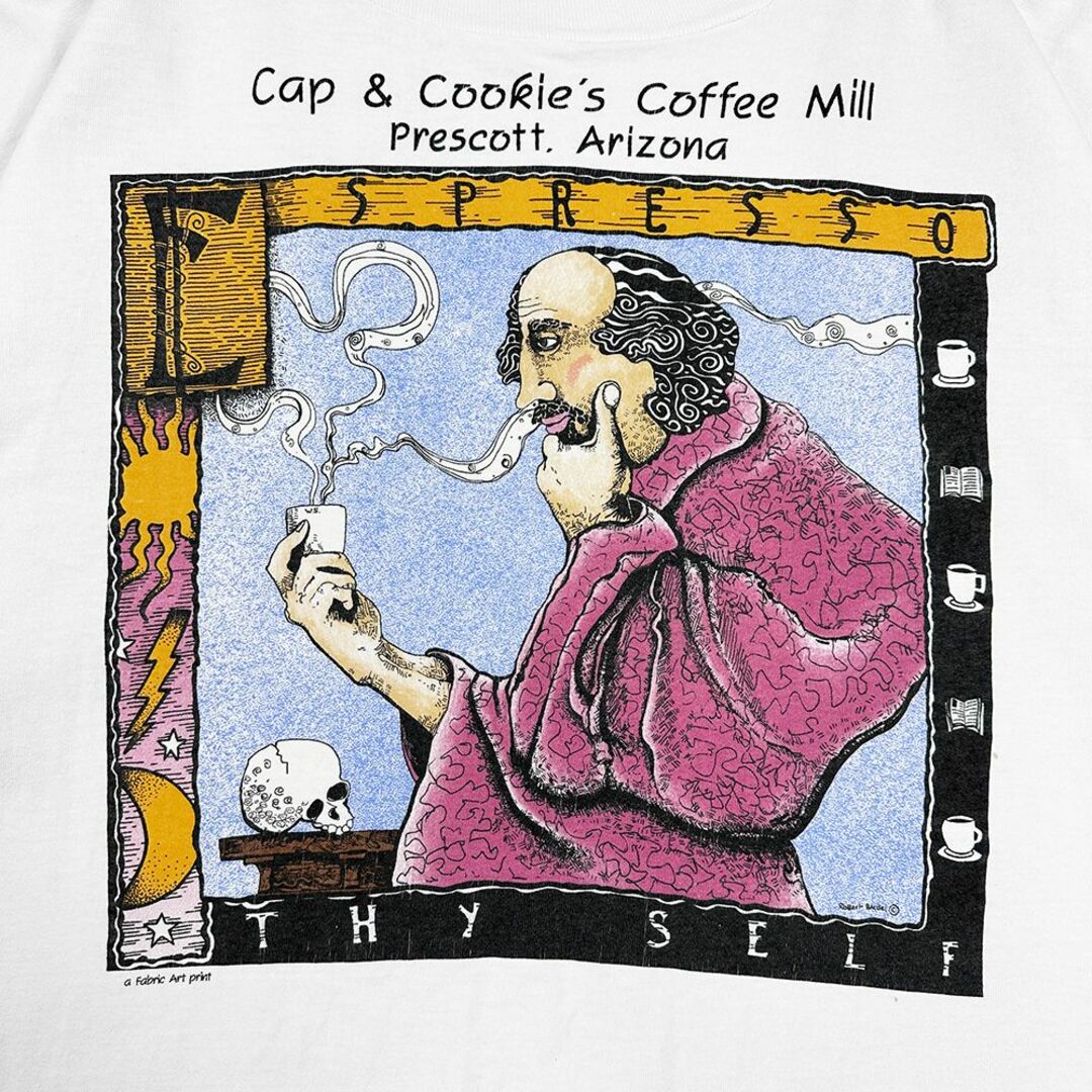 90s ビンテージ◎USA製◎FABRIC ART Tシャツ XL レア 希少柄 90s ビンテージ◎USA製◎FABRIC ART Tシャツ XL レア 希少柄