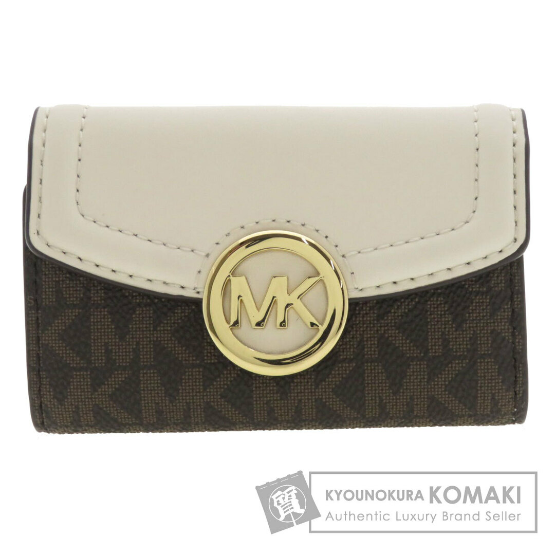 Michael Kors(マイケルコース)のMichael Kors ロゴモチーフ キーケース レザー レディース レディースのファッション小物(キーケース)の商品写真