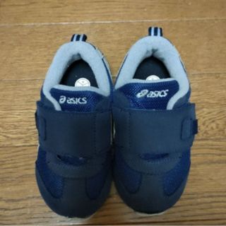 アシックス(asics)のasicsアシックススクスク　アイダホネイビースニーカー15センチ(スニーカー)