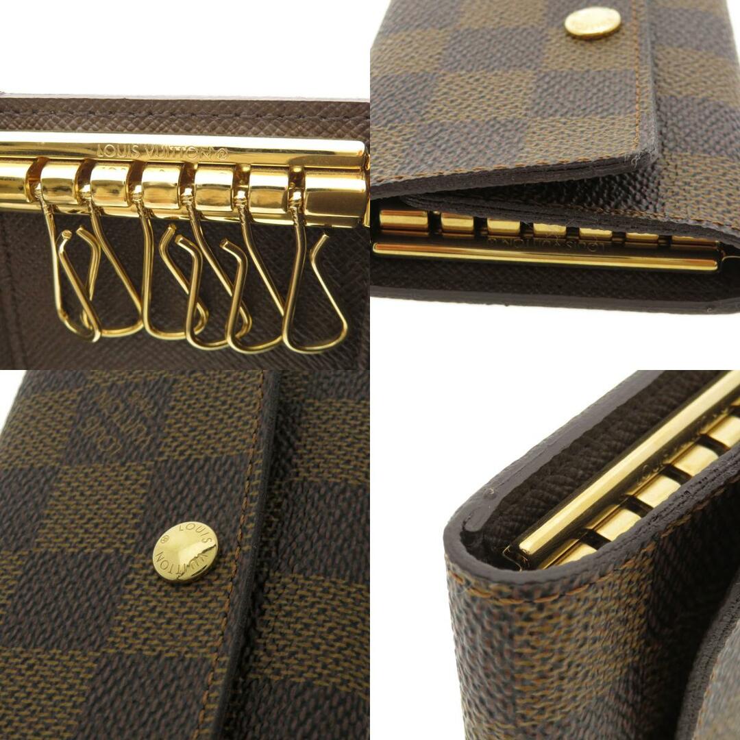 LOUIS VUITTON(ルイヴィトン)のLOUIS VUITTON N62630 ミュルティクレ6 ダミエ エベヌ キーケース ダミエキャンバス レディース レディースのファッション小物(キーケース)の商品写真