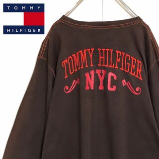 TOMMY HILFIGER - 【ビッグサイズ】トミーヒルフィガー バック刺繍ロゴ ...