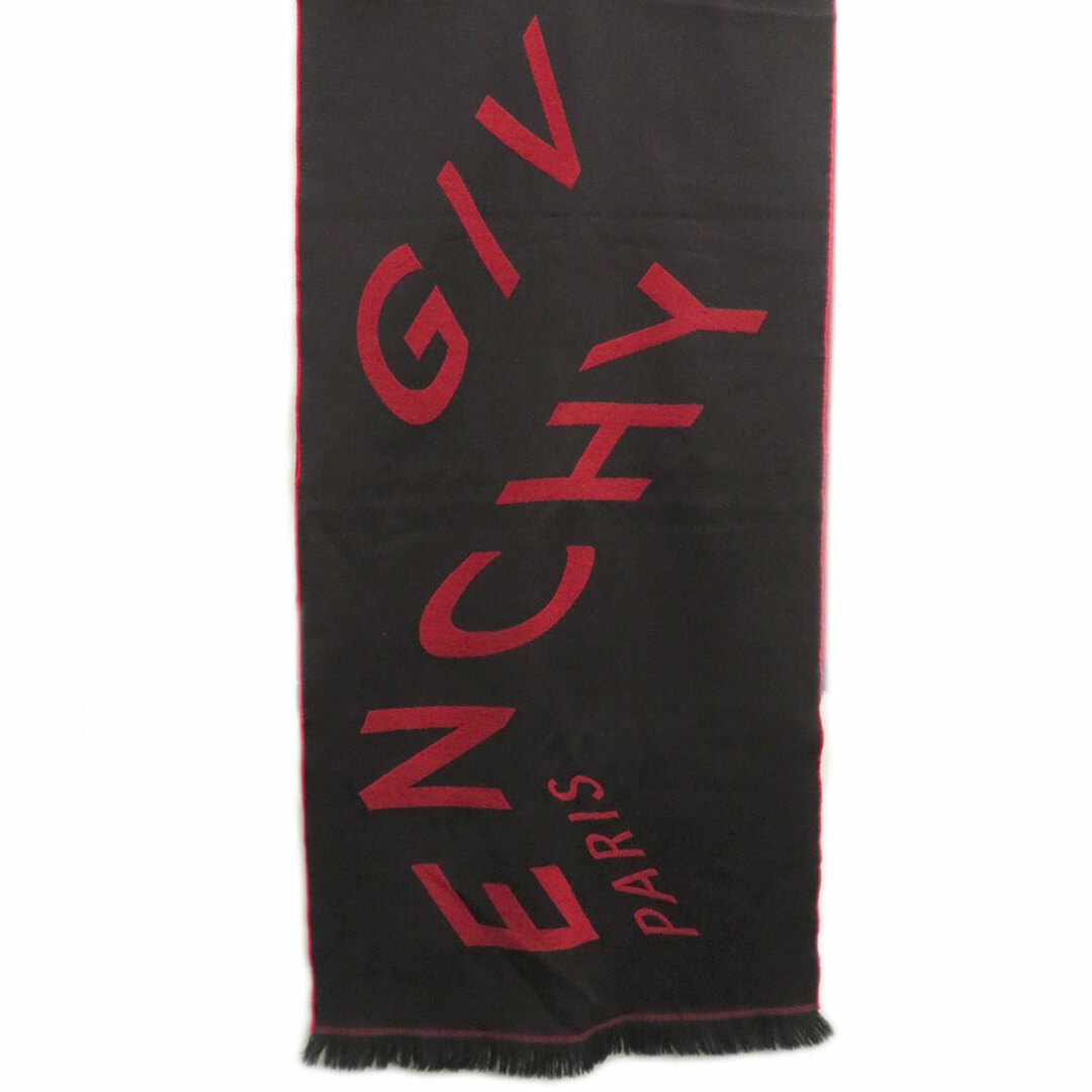 GIVENCHY(ジバンシィ)のGIVENCHY ロゴモチーフ マフラー ウール レディース レディースのファッション小物(マフラー/ショール)の商品写真