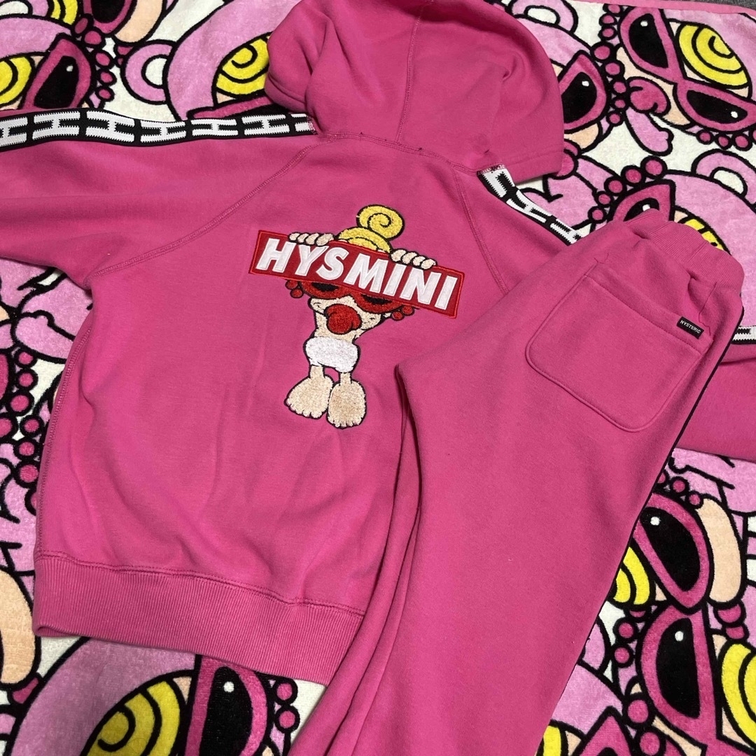 HYSTERIC MINI(ヒステリックミニ)の専用🧸26.ぶらさがりセットアップ キッズ/ベビー/マタニティのキッズ服女の子用(90cm~)(ジャケット/上着)の商品写真