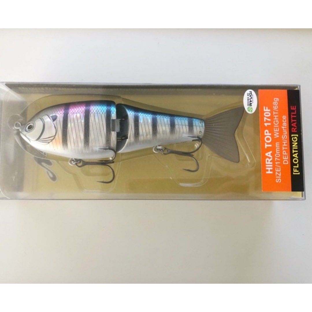 NORIES(ノリーズ)のNORIES ノリーズ/HIRA TOP 170F ヒラトップ 170F/207H HOLOGRAM FLASHING BLUE GILL207H ホログラムフラッシングギル【A70372-007】 スポーツ/アウトドアのフィッシング(ルアー用品)の商品写真