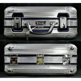 リモワ(RIMOWA)のリモア 924.45　旧盤『シルバーインテグラル』ボーディングケース　23L(トラベルバッグ/スーツケース)