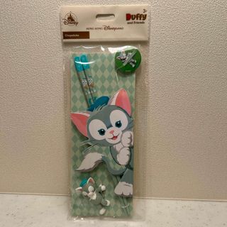 【日本未発売】香港ディズニー　ジェラトーニ　はし　箸置きセット