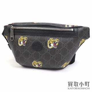 グッチ(Gucci)のグッチ【GUCCI】タイガープリント GGスプリーム ベルトバッグ(ボディーバッグ)