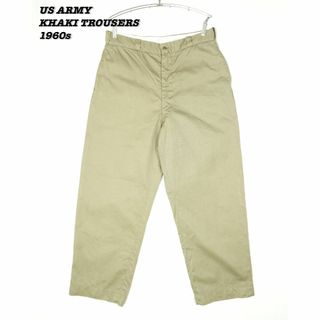 ミリタリー(MILITARY)のUS ARMY KHAKI TROUSERS 1960s MIL24011(チノパン)