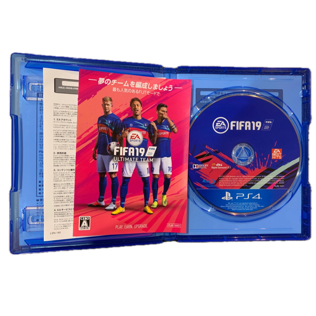 FIFA 19（EA BEST HITS） エンタメ/ホビーのゲームソフト/ゲーム機本体(家庭用ゲームソフト)の商品写真