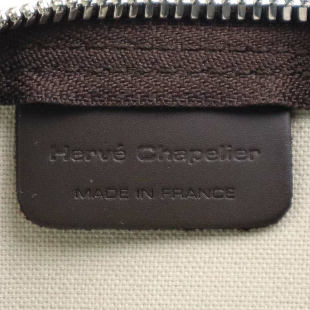 Herve Chapelier(エルベシャプリエ)のエルベ シャプリエ Herve Chapelier 斜め掛けショルダーバッグ リュクスショルダーXS コーティングキャンバス モカ レディース 送料無料【中古】 55622f レディースのバッグ(ショルダーバッグ)の商品写真