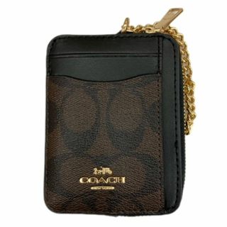 コーチ(COACH)のCOACH コーチ コインケース シグネチャー c0058 カードケース 定期入れ ICカード カード入れ 名刺入れ 小銭入れ ミニ スリム ブランド レザー 本革 ファッション(コインケース)