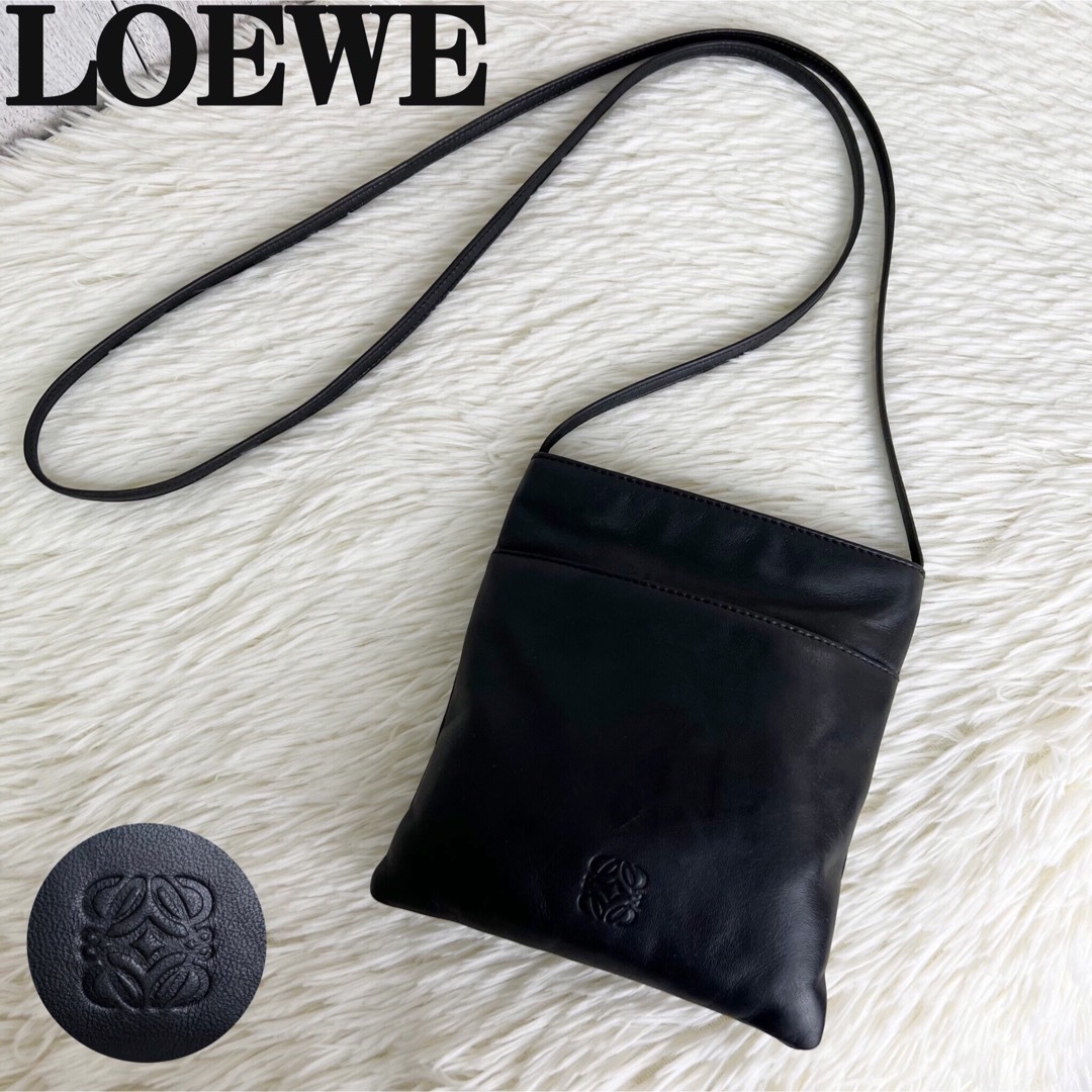 LOEWE(ロエベ)の人気定番♡LOEWE ロエべ アナグラム レザー ショルダーバッグ レディースのバッグ(ショルダーバッグ)の商品写真