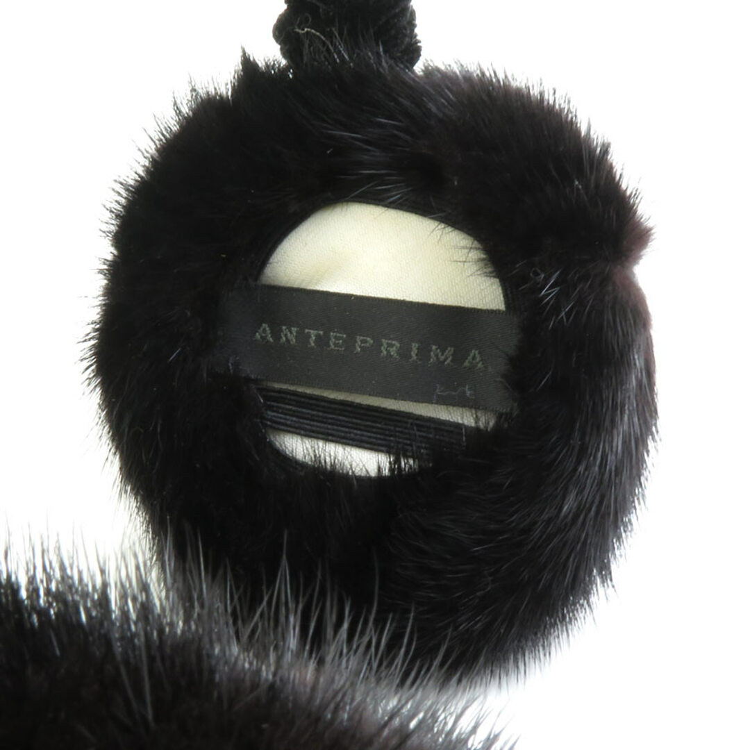 ANTEPRIMA(アンテプリマ)のアンテプリマ ANTEPRIMA イヤーマフ ファー ブラック レディース 送料無料【中古】 55644f レディースのファッション小物(イヤーマフ)の商品写真