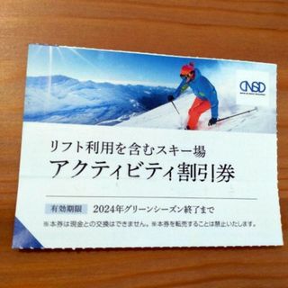 日本駐車場開発 株主優待(スキー場)