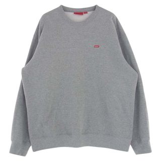 ぉゃっSUPREME　スウェットパーカー　L　ブラック　スモールボックスロゴ　カナダ製