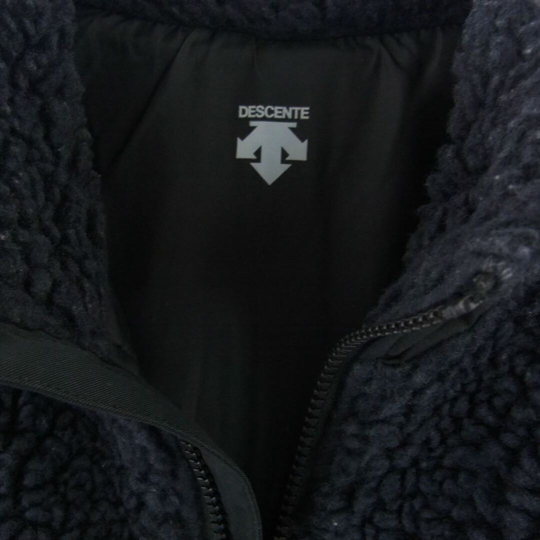 DESCENTE(デサント)のDESCENTE デサント ブルゾン DLM0JC35S ボア フリース ブルゾン ブラック系 L【中古】 メンズのジャケット/アウター(その他)の商品写真