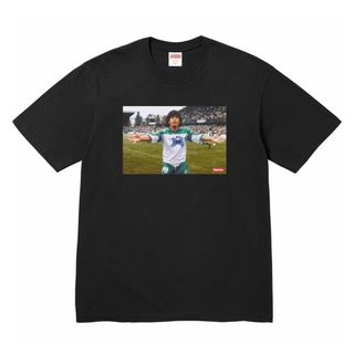 シュプリーム(Supreme)のsupreme 24ss Maradona Tee マラドーナ　ブラック　黒　M(Tシャツ/カットソー(半袖/袖なし))