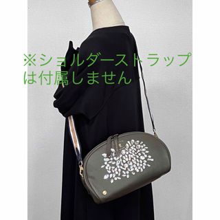 A.D.M.J. - 【極美品】A.D.M.J スワロフスキー レザー ショルダー