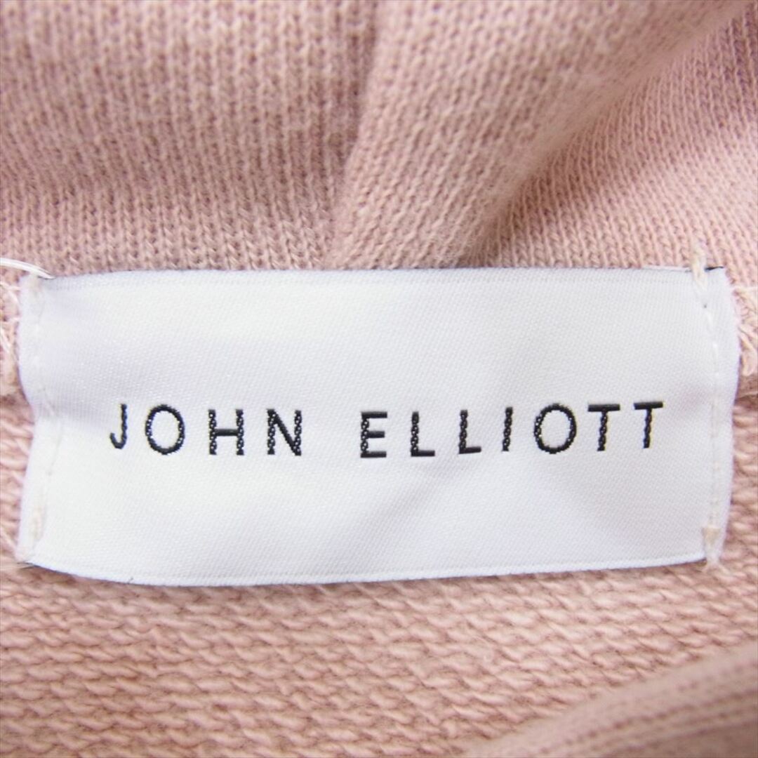 ジョンエリオット JOHN ELLIOTT プルオーバー フーディ パーカー ピンク系 4【中古】 メンズのトップス(パーカー)の商品写真