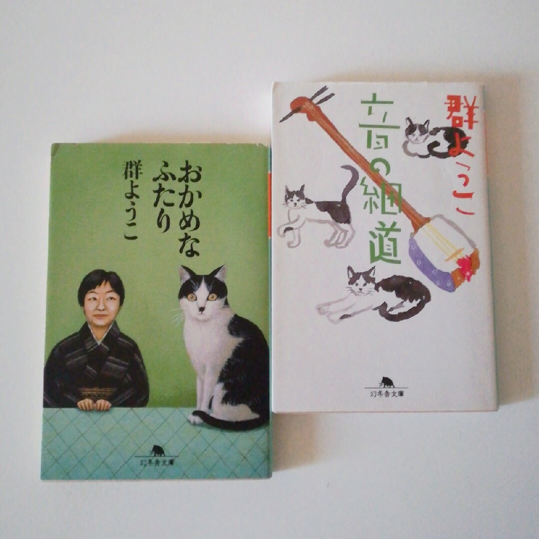 幻冬舎(ゲントウシャ)の群ようこ　初版文庫2冊　おかめなふたり　音の細道　幻冬舎　セット売り エンタメ/ホビーの本(その他)の商品写真