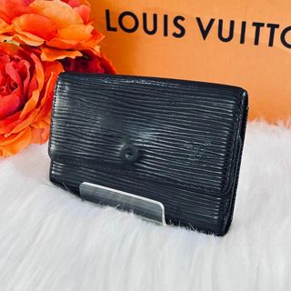 ルイヴィトン(LOUIS VUITTON)のルイ ヴィトン　ミュルティクレ6　キーケース　エピ　ブラック　黒　ノワール(キーケース)