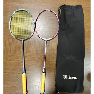 ウィルソン(wilson)のウィルソン　Wilson バドミントン　ラケット　2本(バドミントン)