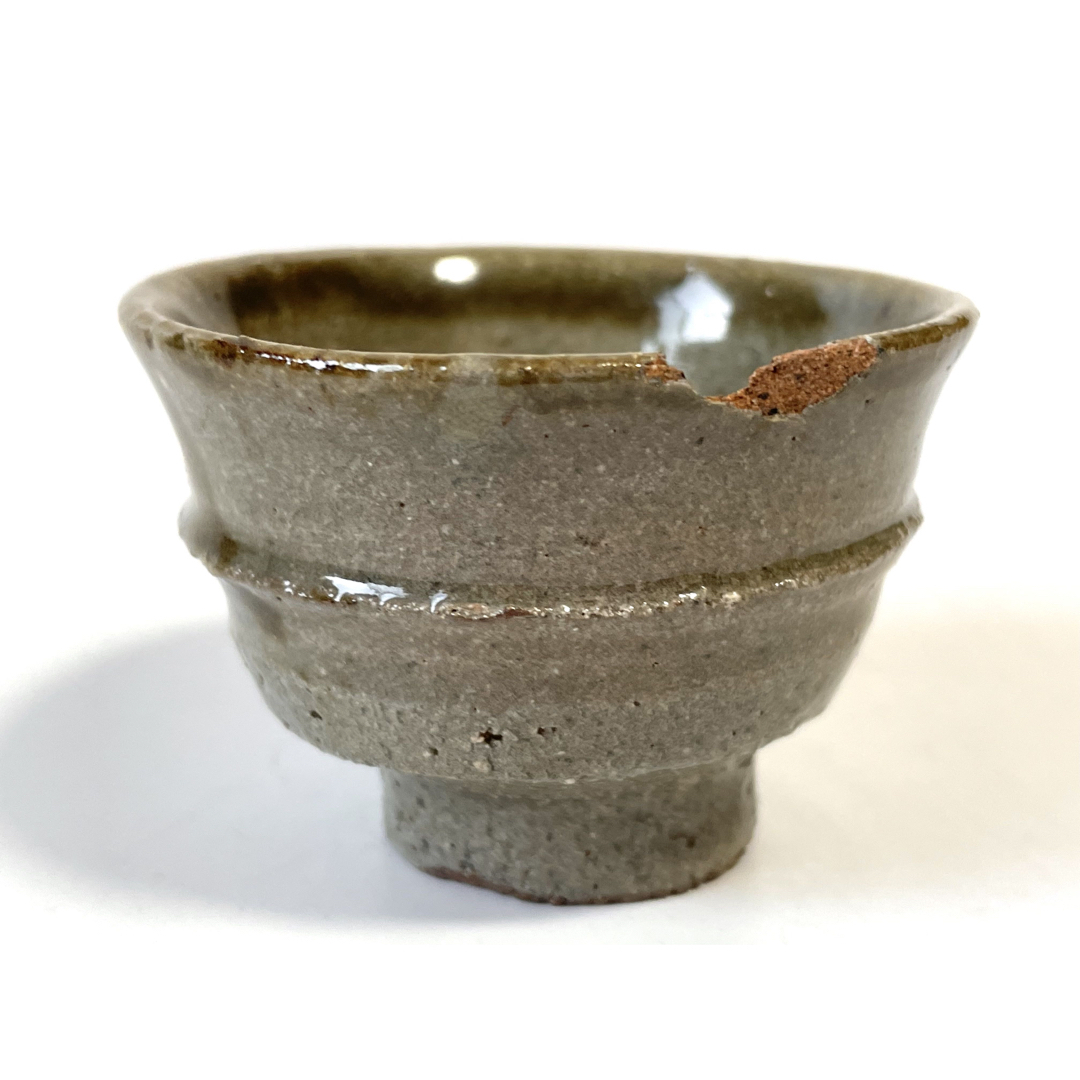 浜田庄司 (地釉胴紐酒盃 初窯) - 工芸品 浜田庄司 (地釉胴紐酒盃 初窯) - 工芸品