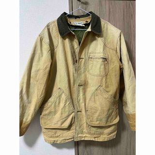 エルエルビーン(L.L.Bean)の80s L.L.Beanプリマロフトライナー付ハンティングジャケット L 古着(カバーオール)