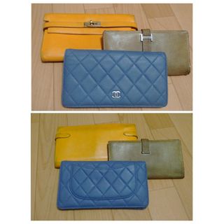 エルメス(Hermes)の✨正規品✨CHANEL　HERMES　財布　ベアン　ケリー　マトラッセ　おまとめ(財布)