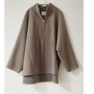 アザー(other)のZIP UP ポンチョプルオーバー《cafune》カフネ(その他)