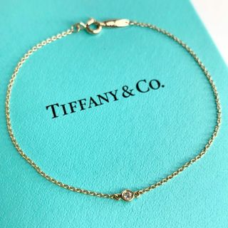 ティファニー(Tiffany & Co.)の新品磨き ティファニー ダイヤモンドバイザヤードブレスレット ゴールド k18(ブレスレット/バングル)