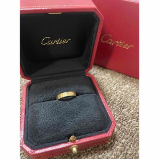 カルティエ(Cartier)のCartier カルティエ ラブリング イエローゴールド YG K18 8号(リング(指輪))