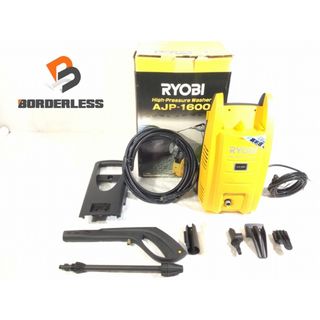 リョービ(RYOBI)の☆比較的綺麗です☆ RYOBI リョービ 100V 高圧洗浄機 AJP-1600 電動工具 洗浄機 ガン ホース付き 86133(工具)