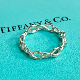 ティファニー(Tiffany & Co.)の現行品 TIFFANY&Co. ティファニー インフィニティ バンドリング 指輪(リング(指輪))