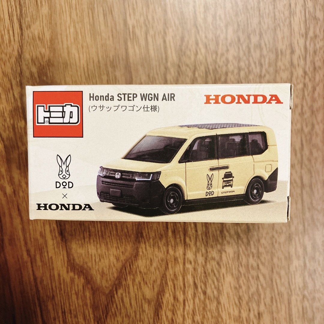 【Honda × DODコラボ トミカ】 ウサップワゴン エンタメ/ホビーのおもちゃ/ぬいぐるみ(ミニカー)の商品写真