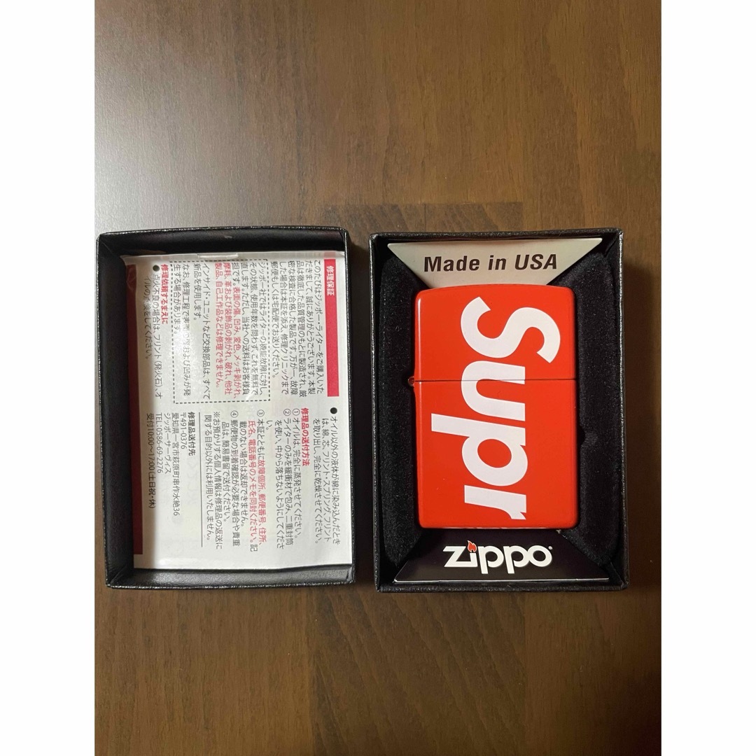 Supreme(シュプリーム)のSupreme Logo Zippo メンズのファッション小物(タバコグッズ)の商品写真