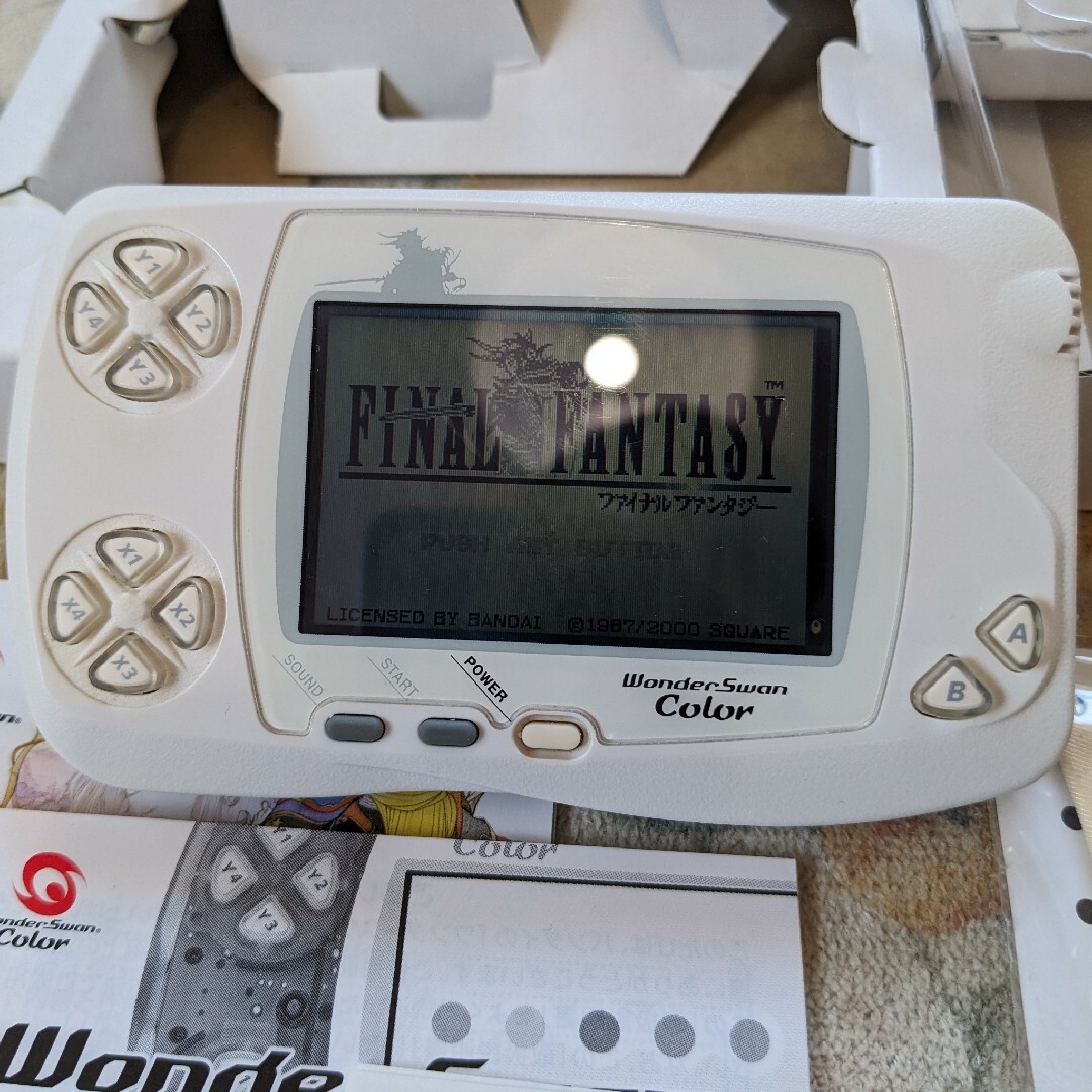 （中古）BANDAI WONDERSWAN COLOR ファイナルファンタジー