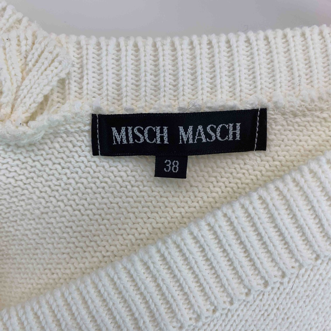 MISCH MASCH(ミッシュマッシュ)のMISCH MASCH ミッシュマッシュ レディース  ニット Vネック ドルマン オフ レディースのトップス(ニット/セーター)の商品写真