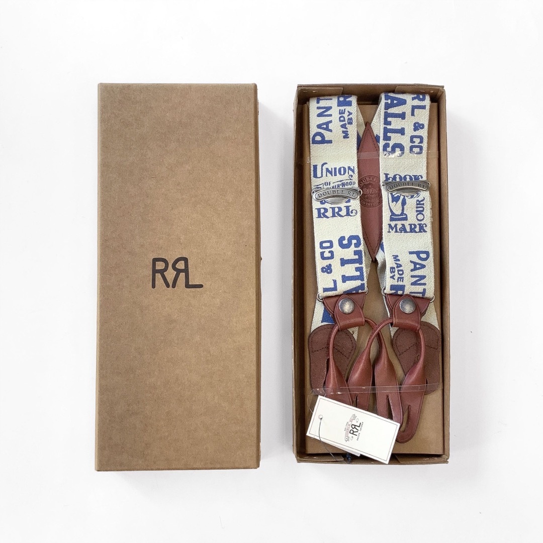 RRL(ダブルアールエル)の23FW 新品 RRL ダブルアールエル ブレーシズ サスペンダー パンツ メンズのファッション小物(サスペンダー)の商品写真