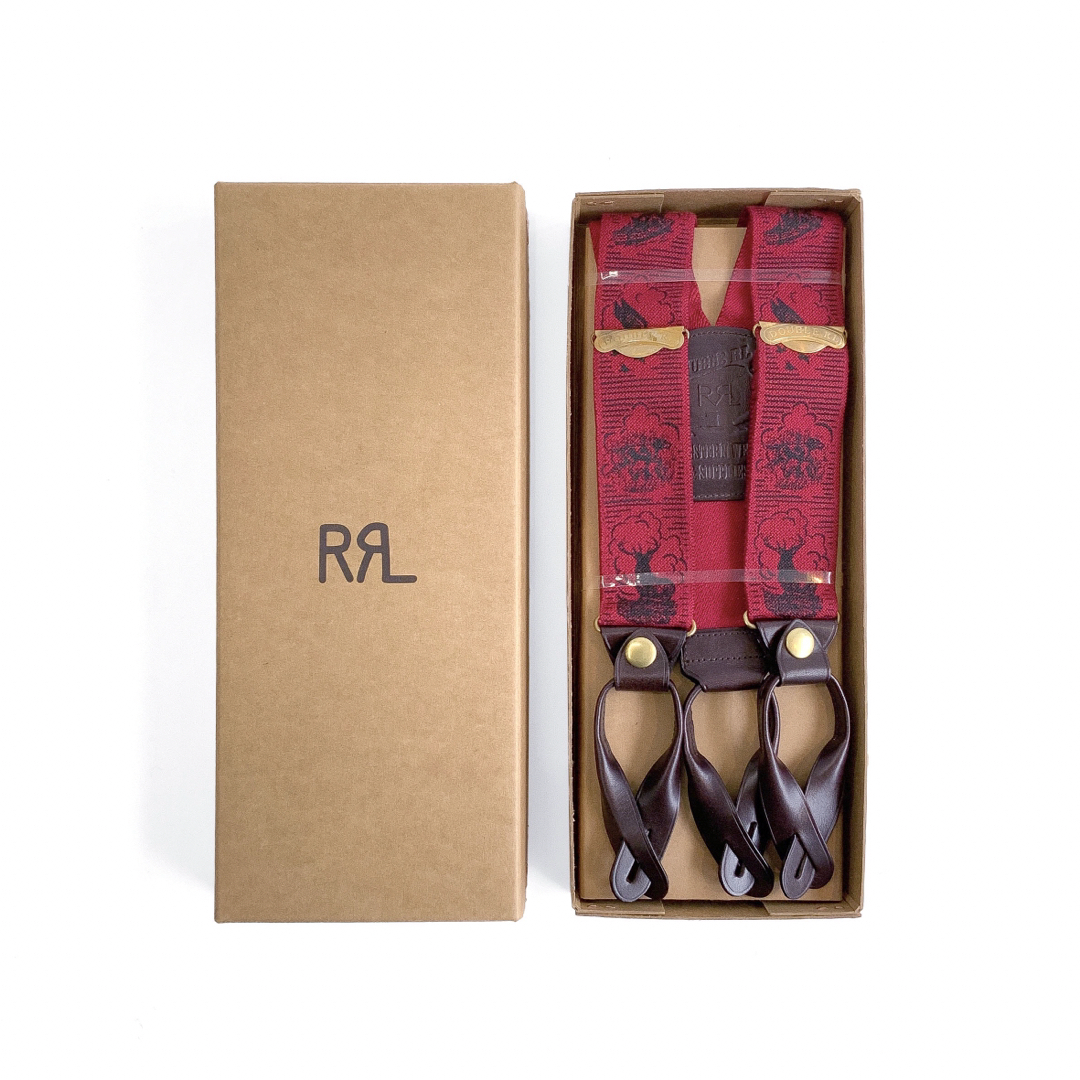RRL(ダブルアールエル)の23FW 新品 RRL ダブルアールエル ブレーシズ サスペンダー パンツ メンズのファッション小物(サスペンダー)の商品写真