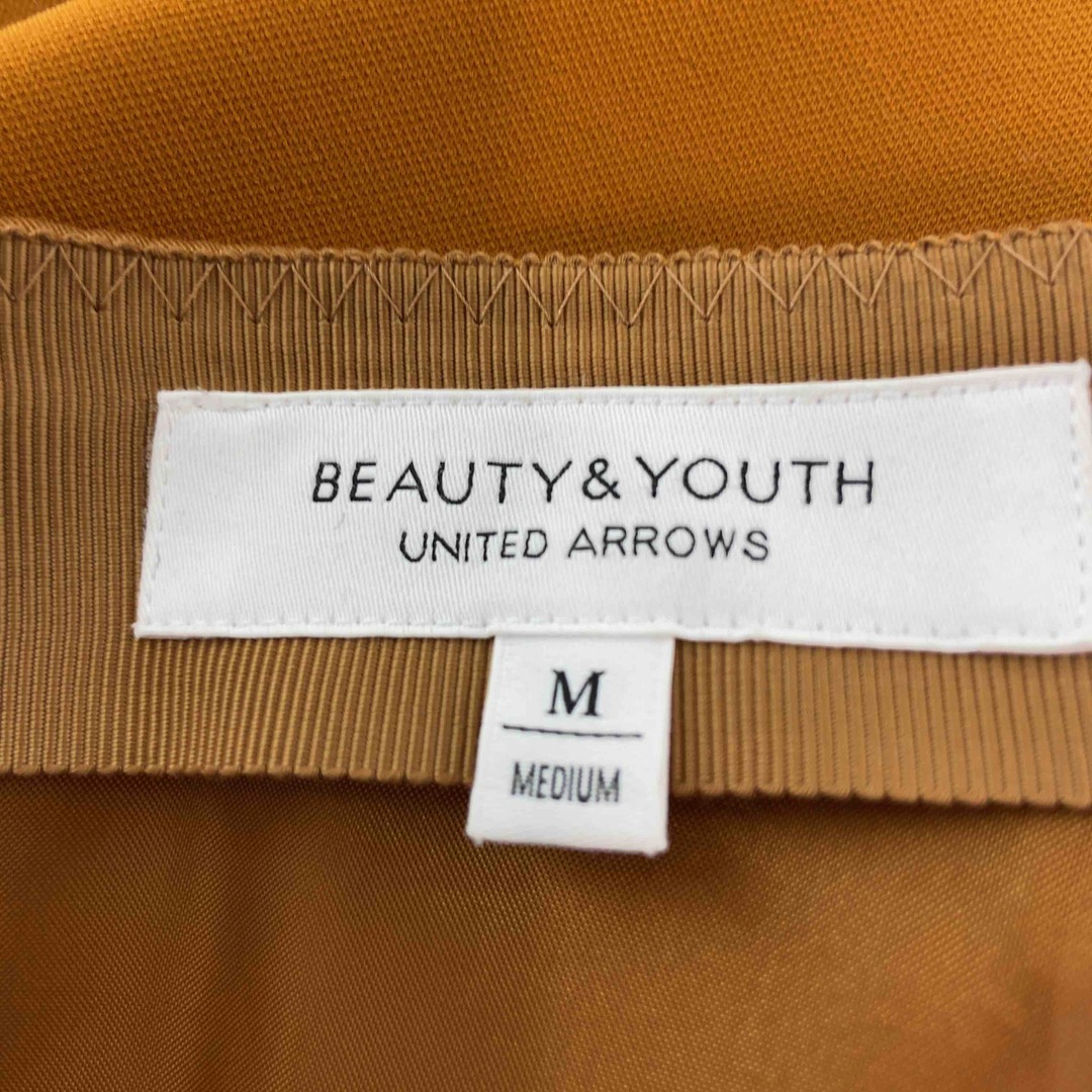 BEAUTY&YOUTH UNITED ARROWS(ビューティアンドユースユナイテッドアローズ)のBEAUTY&YOUTH ビューティアンドユース ユナイテッドアローズ Aライン フレアスカート オレンジ ひざ丈 レディース レディースのスカート(ひざ丈スカート)の商品写真