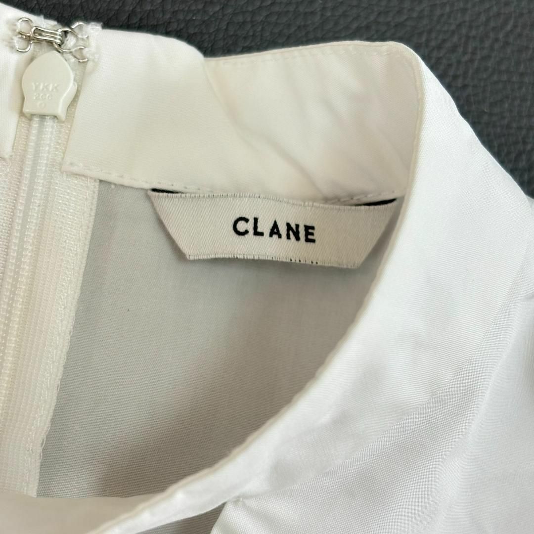 clane CLANE 白シャツ ブラウス 美品