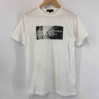 ミッシェルクラン(MICHEL KLEIN)のMICHEL KLEIN メンズ ミッシェルクラン Tシャツ半袖  プリント オフ(Tシャツ/カットソー(半袖/袖なし))