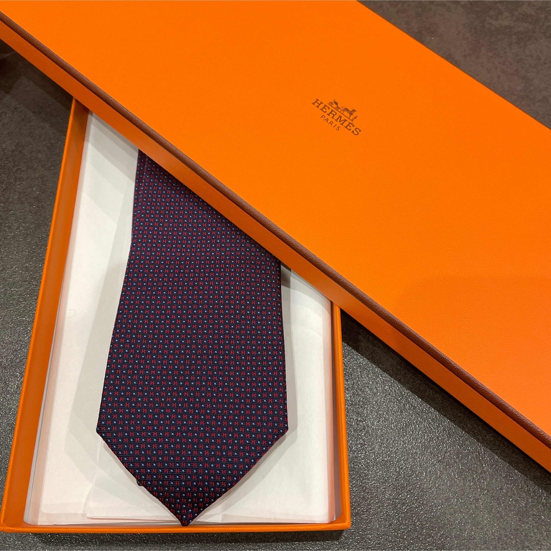 Hermes(エルメス)のエルメス　ネクタイ　Ｈ柄 メンズのファッション小物(ネクタイ)の商品写真